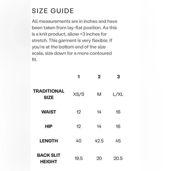 🆕 &OR COLLECTIVE SKIRT 01 Highwaist Ribbed Stretch Organic Cotton Column Skirt - Picture 3 of 14